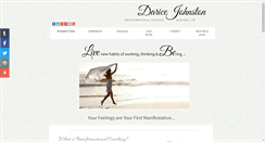 Desktop Screenshot of daricejohnston.com